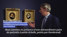 Deux portraits de Rembrandt, cachés pendant 200 ans, bientôt aux enchères