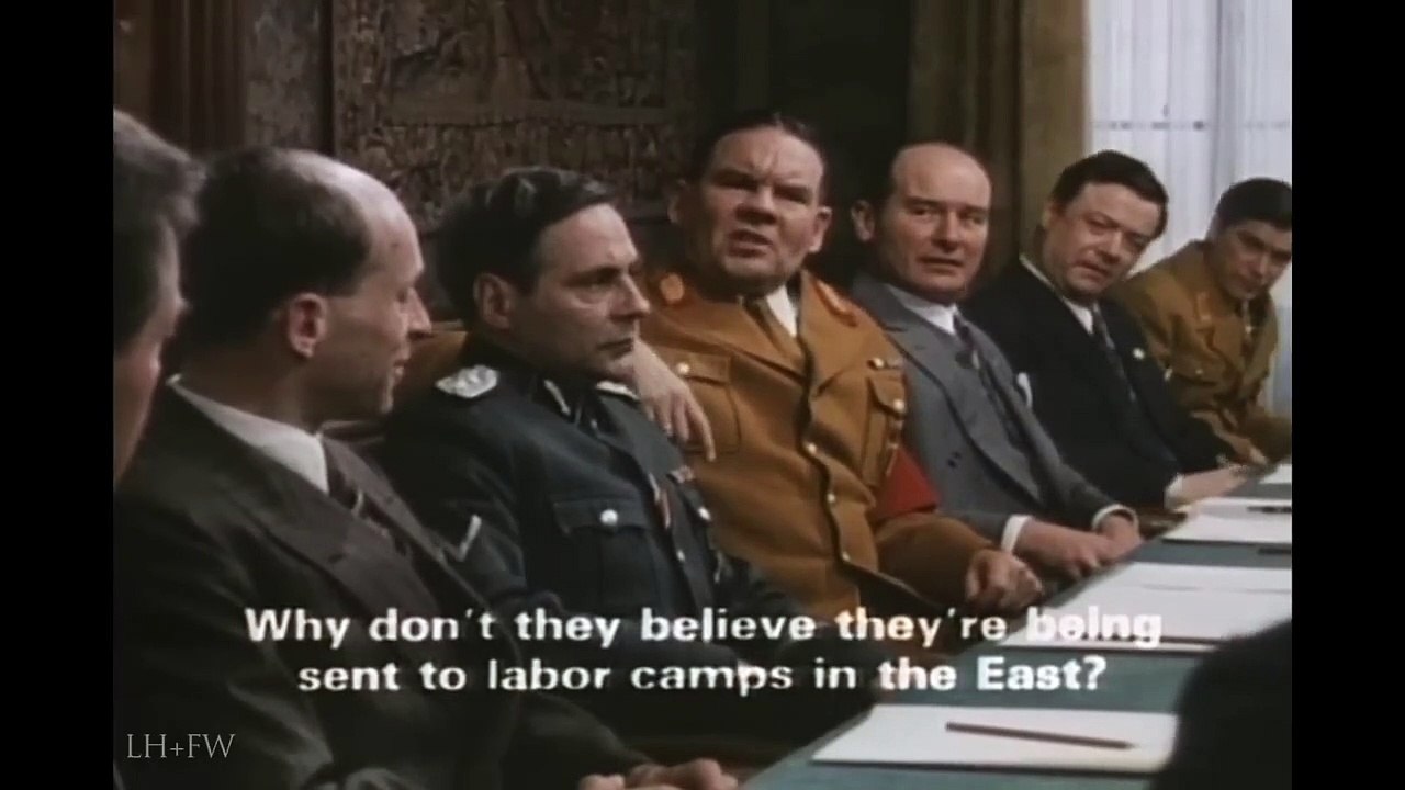 Die Wannsee Konferenz (1984) - Important German WW2 Conspiracy Film [German w English Subtitles]