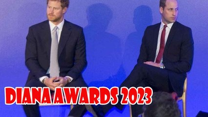 Prince Harry and Prince William Both Participated in the 2023 Diana Awards Ceremony