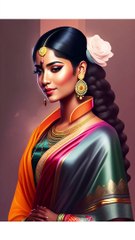 Who's the most pretty Traditional Indian Lady