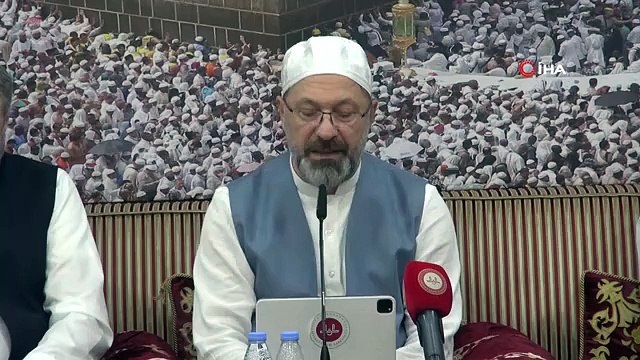 Diyanet İşleri Başkanı Erbaş: Milletimiz bu yıl 745 bin 535 hisse kurbanını bize emanet etti Kaba taslak düşünürsek 35 milyon insana ulaştırıyoruz,...
