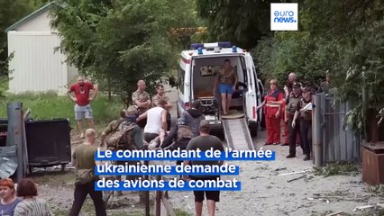 Le chef de l'armée ukrainienne demande davantage d'armes et des avions de combat