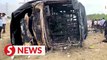 India bus fire kills at least 25, injures eight