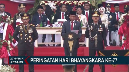 Download Video: Amanat Jokowi di HUT ke-77 Bhayangkara: Hati-Hati, Polri Diawasi Masyarakat!