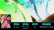 افضل و أحلى 20 انمي شفتها في حياتي - انميات قصيرة لازم تشوفها_