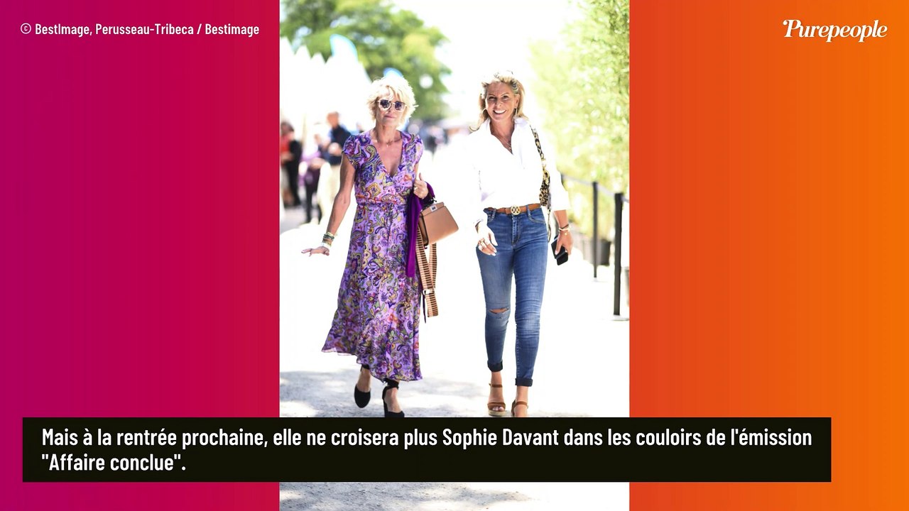 Caroline Margeridon ébranlée par le départ de Sophie Davant d'Affaire conclue : 1er tournage "bizarre" avec Julia Vignali