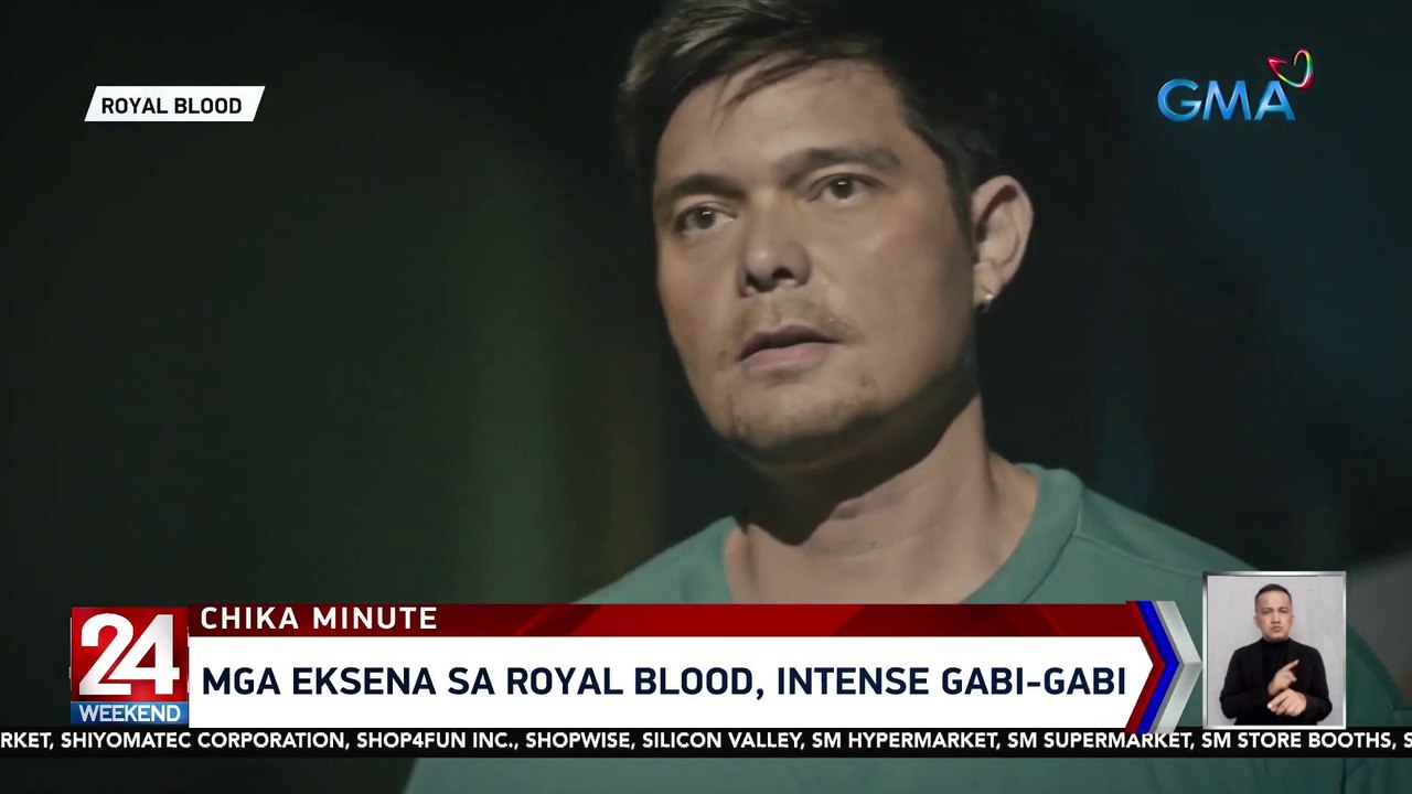 Mga eksena sa "Royal Blood", intense gabi-gabi; Rhian Ramos, 'di raw alam kung sino ang killer | 24 Oras Weekend