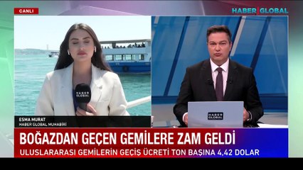 Boğaz geçişlerinde zamlı tarife bugün başladı
