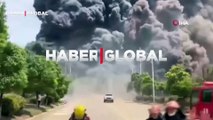 Gökyüzünü dumanlar kapladı! Çin'de kimya tesisinde patlama