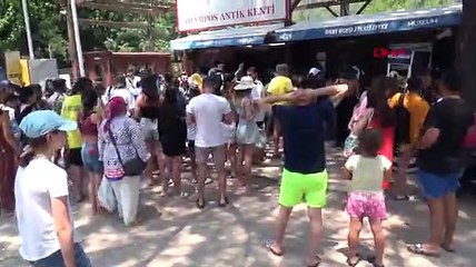 Bayram tatilinin gözdesi Olimpos, çöp’le doldu