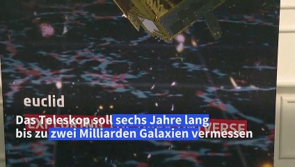 Esa-Teleskop Euclid soll dunkle Geheimnisse des Alls erforschen
