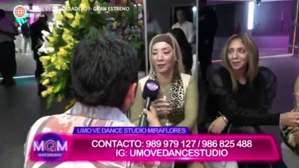Mamá de Melissa Paredes orgullosa del Activador por su nueva escuela de baile