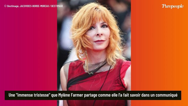 Mylène Farmer réagit après l'annulation de ses deux concerts au Stade de France : Immense tristesse