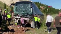 Eskişehir’de otobüs devrildi: Çok sayıda yaralı var