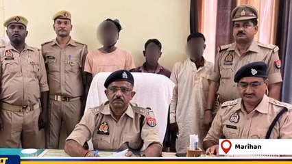 मिर्ज़ापुर: कुख्यात 3 गैंगस्टर गिरफ्तार, पुलिस का बड़ा बयान, देखिये जुर्मों की लिस्ट