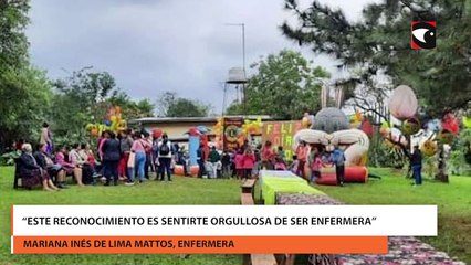 Premios Ángel de la Selva | “Este reconocimiento es sentirte orgullosa de ser enfermera”, dijo Mariana De Lima Mattos