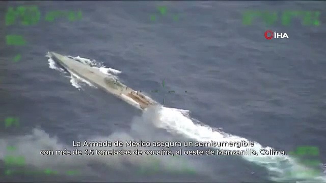 Plus de 3,5 tonnes de drogue saisies sur un sous-marin au large du Pacifique