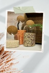 Glass kitchen storage ideas