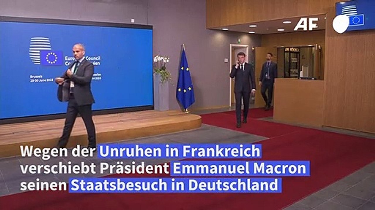 Macron verschiebt wegen Lage in Frankreich Staatsbesuch in Deutschland