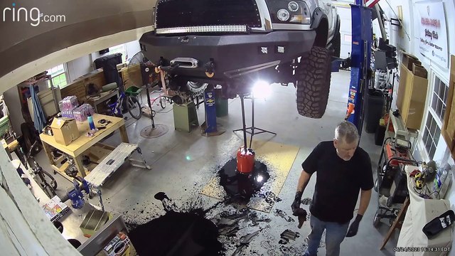 Spilled Oil Makes Massive Mess