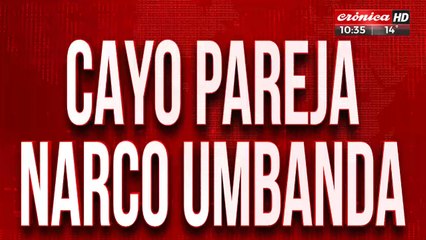 Pareja umbanda fue detenida con más de medio kilo de cocaína