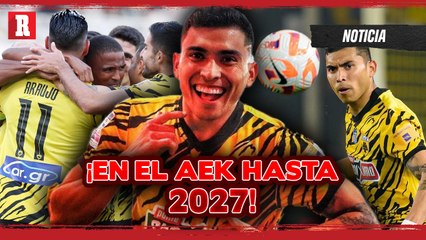 ¡ES OFICIAL! Orbelín Pineda se QUEDARÁ en el AEK FC hasta 2027
