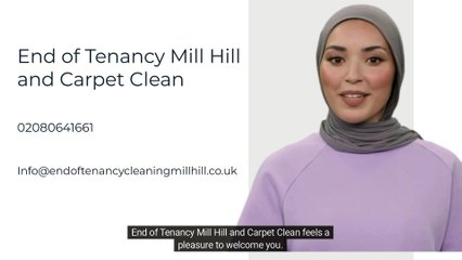Reliable End of Tenancy & Carpet Cleaning in Mill Hill 🧹