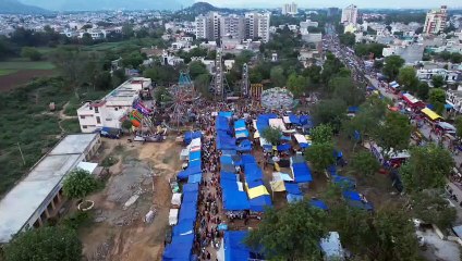 ड्रोन की नज़र से देखे अलवर का जगन्नाथ मेला