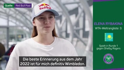 Rybakina: "Der Titel letztes Jahr spornt mich an"