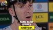 Interview : Adam Yates - Étape 1 / Stage 1 - Tour de France 2023