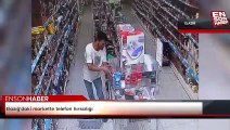Elazığ'daki markette telefon hırsızlığı