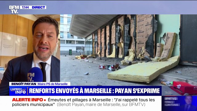 Benoît Payan, maire de Marseille: Ils sont apeurés les commerçants