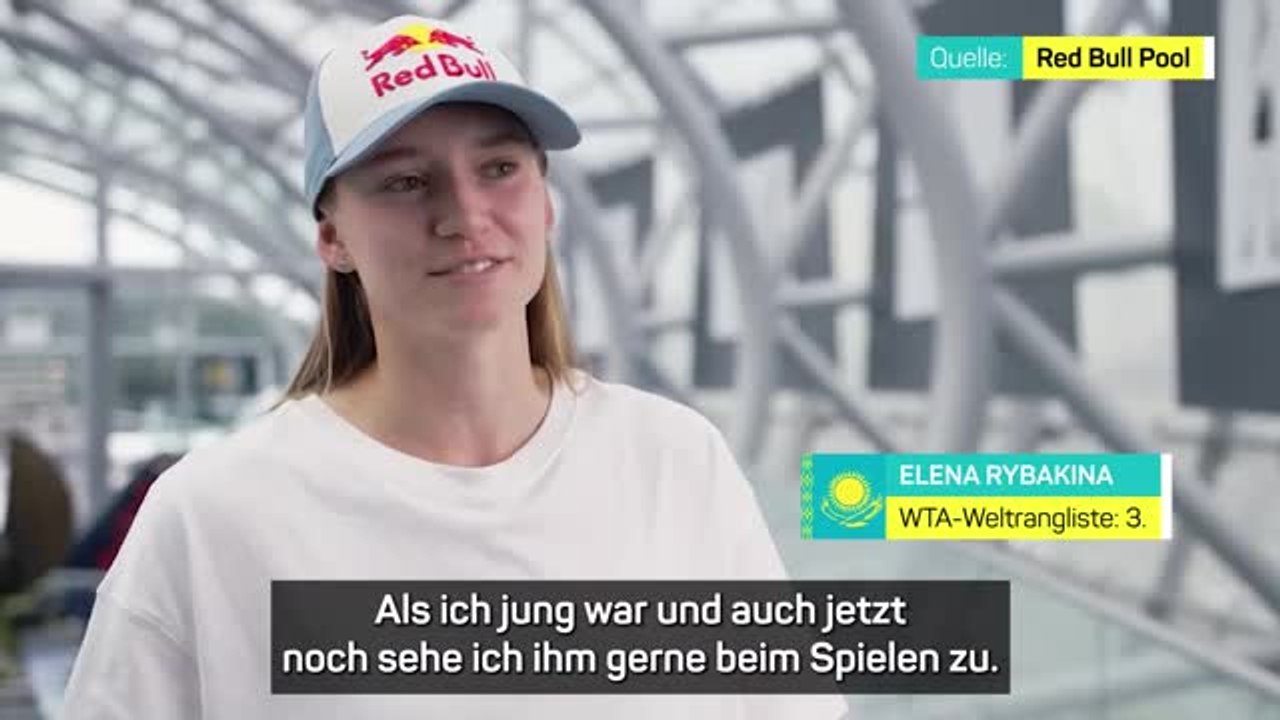 Rybakina: "mein lieblingsspieler ist federer"