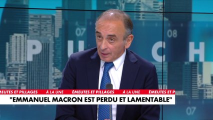 Eric Zemmour : «Emmanuel Macron est perdu et lamentable»
