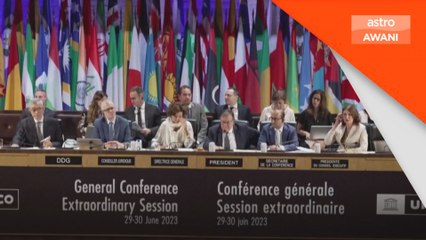 UNESCO lulus cadangan Amerika Syarikat sertai semula pertubuhan