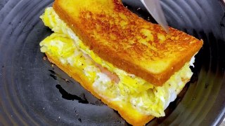 Quick & Delicious Ham and Eggs Sandwich - Sandwich Recipes