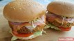 Crispy Chicken Burger Recipe, Homemade Chicken Burger Recipe