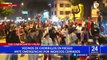 Chorrillos: comerciantes bloquean salida de estación de bomberos Garibaldi