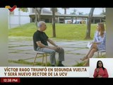Víctor Rago nuevo rector de la UCV luego de ganar la segunda vuelta de elecciones internas