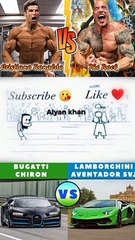 Cristiano ronaldo Vs the rock#dailymotion