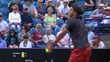 Eastbourne - Cerundolo s'offre un premier titre sur gazon