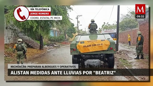 Beatriz' ha causado caídas de árboles y encharcamientos: Protección Civil de Michoacán