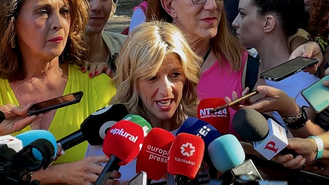 Declaraciones de Yolanda Díaz a ElPlural.com