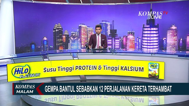 Gempa Bantul Akibatkan 12 Perjalanan Kereta Api Terhambat!