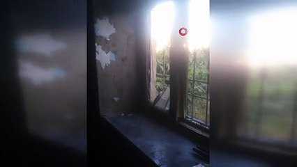 Batman'da çıkan yangında ev küle döndü