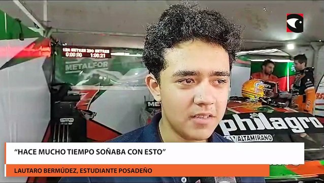 Turismo Carretera | “Mi sueño es formar parte de algún equipo del TC”, aseguró el alumno posadeño que le escribió al líder Castellanos y fue incluido dentro de su equipo