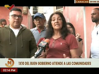 1x10 del Buen Gobierno atiende a comunidad de la parroquia 23 de Enero en Caracas