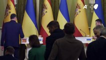 Sánchez visita Kiev no início da presidência espanhola da UE