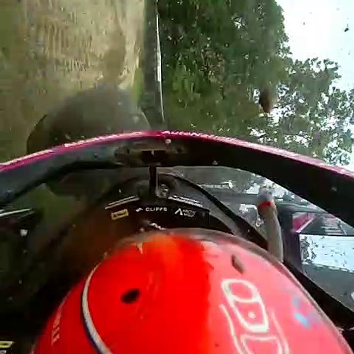 Indycar 2023 FP2 Pagenaud Massive Crash Onboard