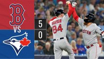 Resumen Medias Rojas de Boston vs Azulejos de Toronto | MLB 30-06-2023